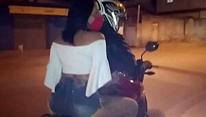 danny hot spots a cutie at the square, hops on his moto to fuck her tight pussy with that monster rola 😈🍆💦