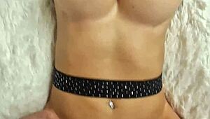 Blonde Babe Takes Hard Anal Creampie in All Holes from Neighbor's Cock!