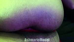 Hairy Valentine Teases See-Through Pussy Tour