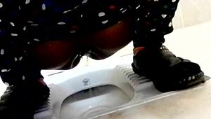 my girlfriend couldn't hold it and peed right there soaking everything around