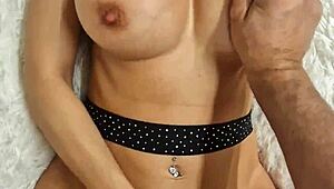 Blonde Babe Takes Hard Anal Creampie in All Holes from Neighbor's Cock!