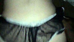 wow banging this busty bride on her wedding night interracial!