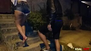 danny hot spots a cutie at the square, hops on his moto to fuck her tight pussy with that monster rola 😈🍆💦