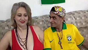 playin with myke brasil huge tits big pussy lips milf style