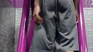 imagine your gym roommate daddy on that machine, wanna spot her sweaty workout pussy?