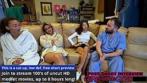 genesis nurse physical tickles feet armpits wild!!