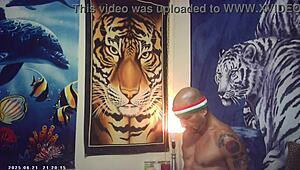 Maxxx Loadz pounds asian pussy hard backstage before the main shoot