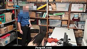 ugh i caught shoplifter tory bellamy and now she's riding my cock cowgirl for a second chance!