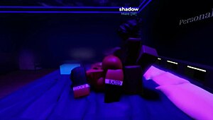 Black slut feels monster black cock stretching her huge tits and ass