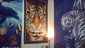 Maxxx Loadz pounds asian pussy hard backstage before the main shoot