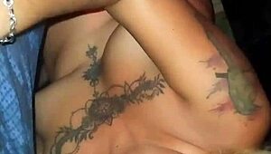 damn this horny puta mexicana gets fingered and sucks cock through the gloryhole like a pro