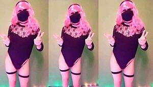 maddy diamond tempts with carrot in her juicy shemale ass trailer