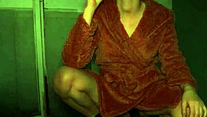 Amateur Smokes Spits High Heels Dress Voyeur Fetish