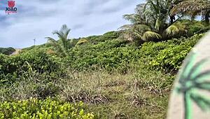 João the naughty drags everyone into a wild nudist beach orgy with Lunna Geek and toy actor 2 from Pitbull Porn part 1