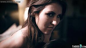 teen paige owens 😍 rams big blue dildo in whitney wright's trimmed pussy 👅💦