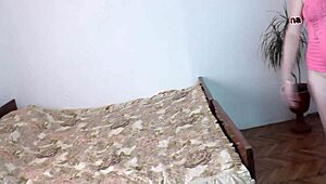 Frina's husband lover licks her pussy to strong squirting orgasm in mouth