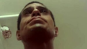 whoa first time i shot big load and slurped my own cum off monster cock 😲🍆💦