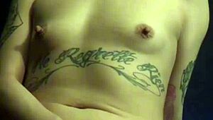 Clockwork Bleu Slut Showers Pussy in Full Goth Fetish Flick - Profile Free!