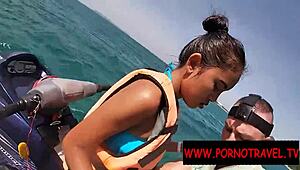 public holiday blowjob from perfect asian body?