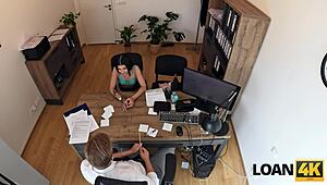 i get so wet loving cum coverage on my pussy during office casting fun