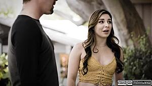 roommate's dark fantasies make me crave her deepthroat on my monster cock