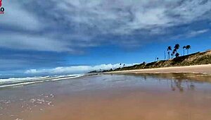 João the naughty drags everyone into a wild nudist beach orgy with Lunna Geek and toy actor 2 from Pitbull Porn part 1