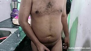 young indian couple fucks rough with creampie and dirty hindi talk