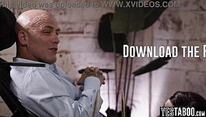 mature stud doggystyles milf secretary before sharing with stepson