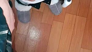 Three Teachers Masturbate in Miniskirts! Hot Orgasms After School!