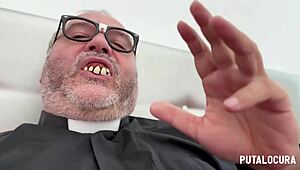 wanna watch chubby student rebeca addams punished hard by padre damian fucking?