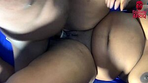 Married African wife bends over for gate man's big cock after husband leaves the house