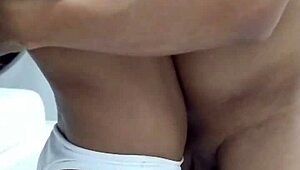 She nervously attempts anal for the first time ever on camera