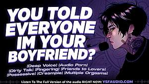 who really owns your pussy when coworkers are lyin' around?