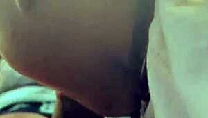 big black monster cock explodes nuts deep in her eager mouth