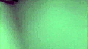 Blonde milf cougar in lingerie licks pussy and straps on dildo for lesbian boob play