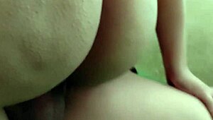 How does this Mexican beauty moan so sweetly bent over missionary style?
