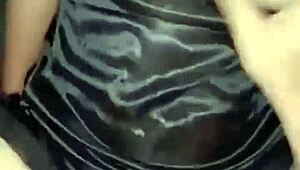 Indonesian Babe with HUGE Smooth Tits Gets NGENTOT Hard!