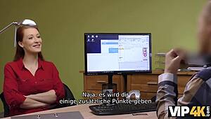 vip4k isabella trades shaved pussy doggy fuck for huge loan casting