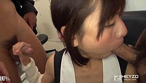 Debt-Ridden Japanese Woman Hikari Kazami Blows for Repayment in Creampie Sequel