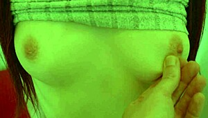 i'm on my knees in toilet sucking old cock with pigtails then pee play