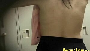 Asian Locker Room Bikini Change Voyeur