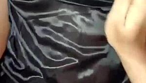 Indonesian Babe with HUGE Smooth Tits Gets NGENTOT Hard!