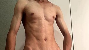 damn, that brazilian monster cock solo tease is too hot!