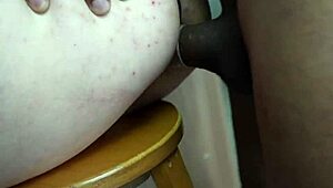 GORGEOUS GOTH GIRL RAILS MASSIVE BLACK COCK ROUGH AND WILD!