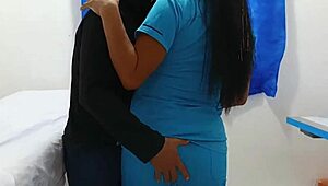 Mexico's Nurse Secretary Invites Patients Home for Latina Milf Blowjob Adventures