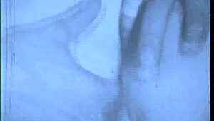 Hairy 1960s blue films star blows and fucks in retro shadows