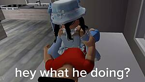 straight animation collab features princejake1717 and qaluuo's creative styles.