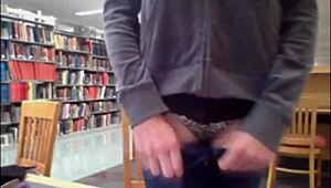 webcam girl in library masturbates sexy watch part 2 on ladysextreme com