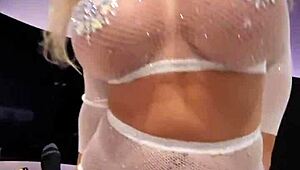 Stranger from Dance Floor Gets Bareback Creampie After Condom Dump