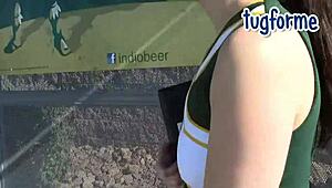 My tight jeans are soaked from katie morgan's pee desperation